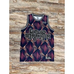 Liquid Stranger EDM Music Festival Basketball Jersey Size Small Rave